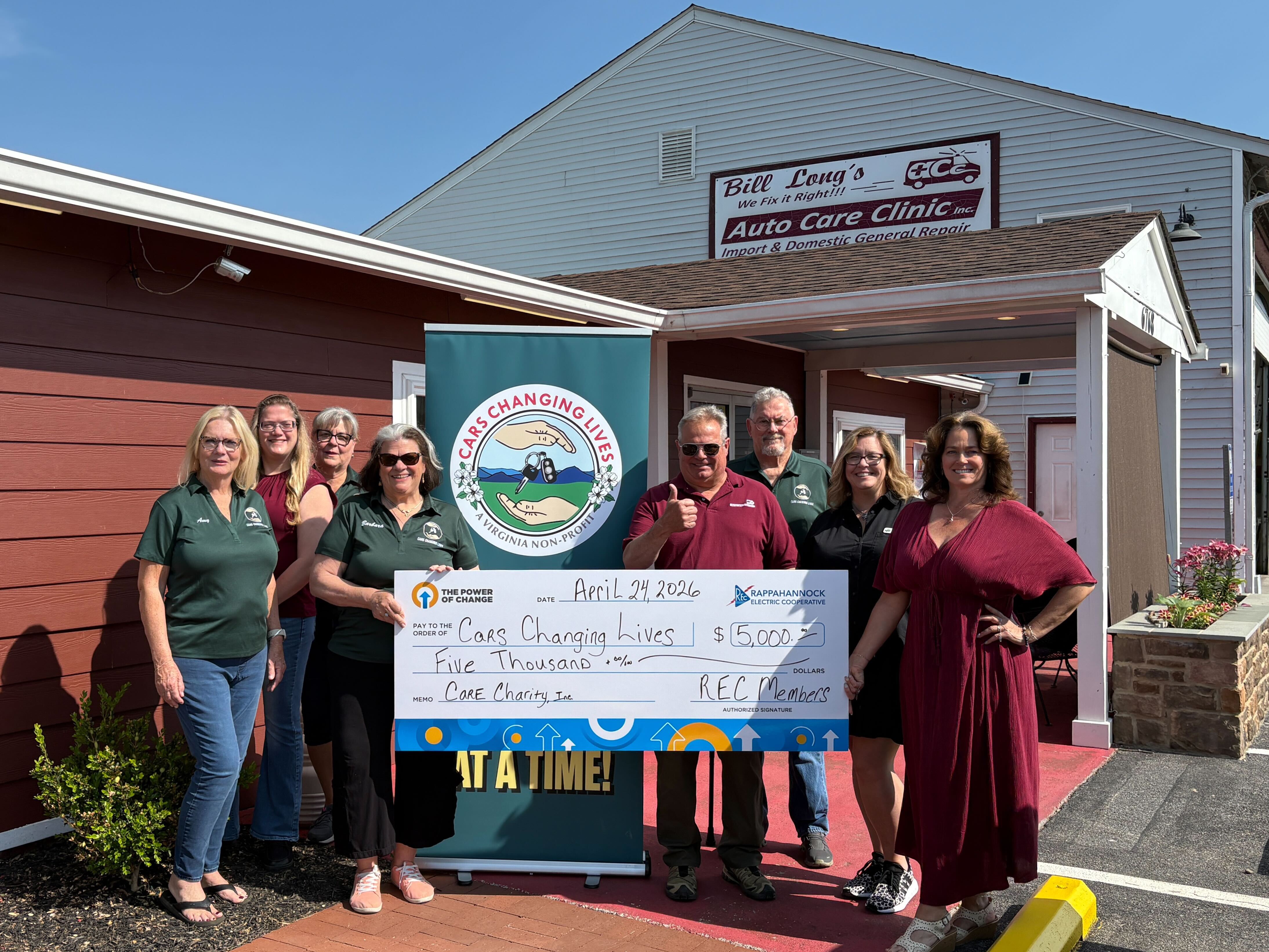 Power of Change grant recipient