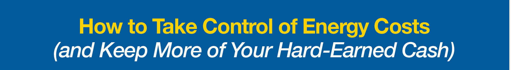 Take control geraphic